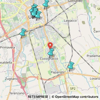 Mappa Via Treviso, 33100 Udine UD, Italia (2.82727)