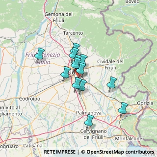 Mappa Via Treviso, 33100 Udine UD, Italia (9.96154)