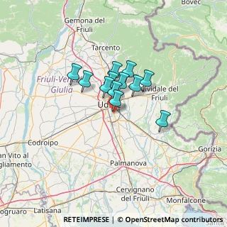 Mappa Via Treviso, 33100 Udine UD, Italia (8.195)