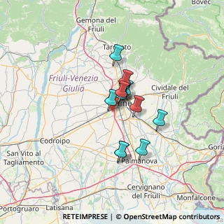 Mappa Via delle Robinie, 33030 Campoformido UD (8.765)