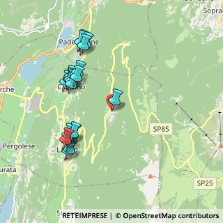 Mappa Via Coste de Lagol, 38072 Calavino TN, Italia (2.0345)