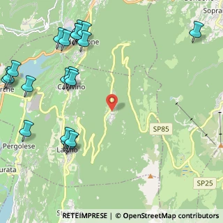 Mappa Via Coste de Lagol, 38072 Calavino TN, Italia (2.9265)