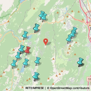 Mappa Via Coste de Lagol, 38072 Calavino TN, Italia (5.3965)