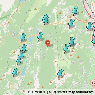 Mappa Via Coste de Lagol, 38072 Calavino TN, Italia (6.015)
