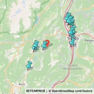 Mappa Via Coste de Lagol, 38072 Calavino TN, Italia (8.99571)