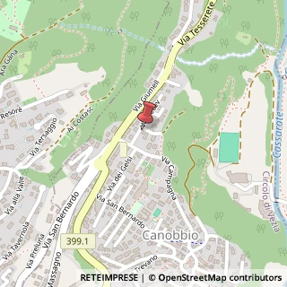 Mappa Via Pecev, 4, 6952 Canobbio, Svizzera, 6952 Valsolda, Como (Lombardia)