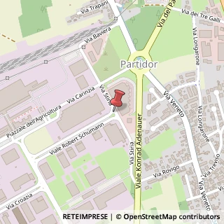 Mappa Via Stiria, 27, 33100 Udine, Udine (Friuli-Venezia Giulia)