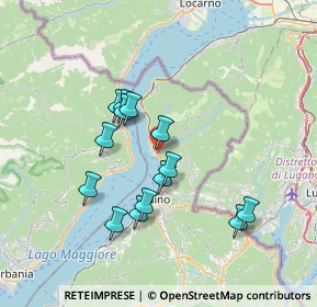 Mappa Via Domenico della Bella, 21010 Maccagno con Pino e Veddasca VA, Italia (6.25143)