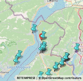 Mappa Via Domenico della Bella, 21010 Maccagno con Pino e Veddasca VA, Italia (9.9115)