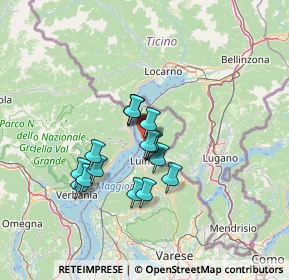 Mappa Via Domenico della Bella, 21010 Maccagno con Pino e Veddasca VA, Italia (10.00438)