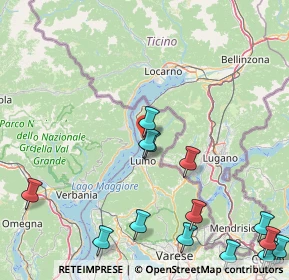 Mappa Via Domenico della Bella, 21010 Maccagno con Pino e Veddasca VA, Italia (24.096)