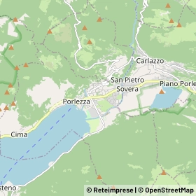 Mappa Porlezza
