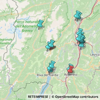Mappa Via Guglielmo Marconi, 38077 Comano Terme TN, Italia (16.78)