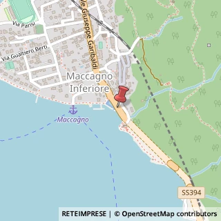 Mappa Piazza Roma,  9, 21010 Maccagno con Pino e Veddasca, Varese (Lombardia)