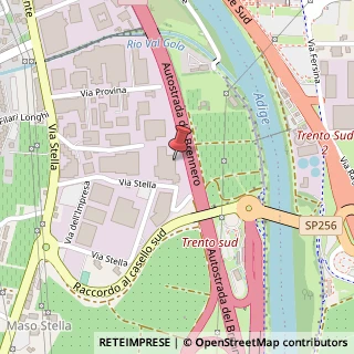 Mappa Via Stella, 9, 38123 Trento, Trento (Trentino-Alto Adige)