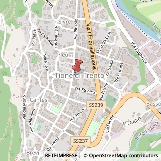 Mappa 36, Via III Novembre, 38079 Tione di Trento TN, Italia, 38079 Tione di Trento, Trento (Trentino-Alto Adige)