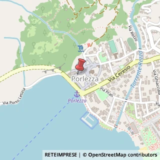 Mappa Via Giuseppe Garibaldi, 18, 22018 Porlezza, Como (Lombardia)