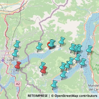 Mappa Via Giuseppe Garibaldi, 22018 Porlezza CO, Italia (8.911)
