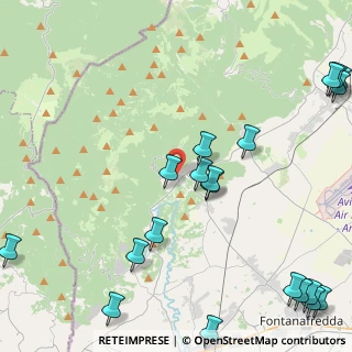 Mappa Via Sottomonte, 33070 Polcenigo PN, Italia (6.1945)