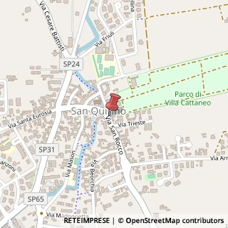Mappa Via San Rocco, 7, 33080 San Quirino, Pordenone (Friuli-Venezia Giulia)