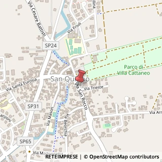 Mappa Via San Rocco, 16, 33080 San Quirino, Pordenone (Friuli-Venezia Giulia)