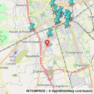Mappa Via Adriatica, 33100 Udine UD, Italia (2.69286)