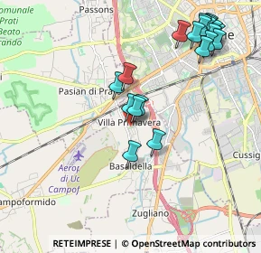 Mappa Viale delle Rose, 33030 Campoformido UD, Italia (2.233)