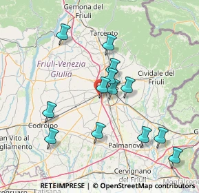 Mappa Viale delle Rose, 33030 Campoformido UD, Italia (14.28385)