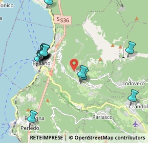 Mappa Frazione Noceno, 23822 Bellano LC, Italia (2.526)