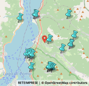 Mappa Frazione Noceno, 23822 Bellano LC, Italia (4.4305)