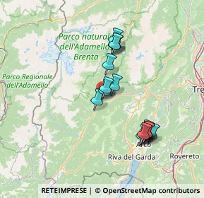Mappa Via Cavento, 38079 Tione di Trento TN, Italia (12.44938)