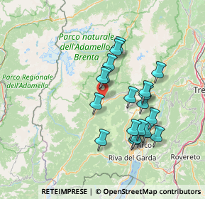 Mappa Via Cavento, 38079 Tione di Trento TN, Italia (12.69421)