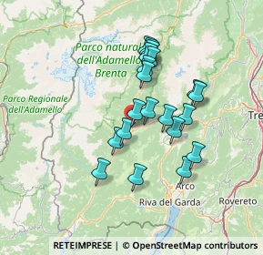 Mappa Via Cavento, 38079 Tione di Trento TN, Italia (11.501)