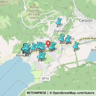 Mappa Via alla Provinciale, 22018 Porlezza CO, Italia (0.811)