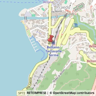 Mappa Via XX Settembre, 76B, 23822 Bellano, Lecco (Lombardia)
