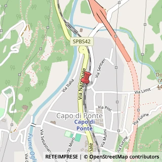 Mappa VIa Nazionale, 26, 25044 Capo di Ponte, Brescia (Lombardia)