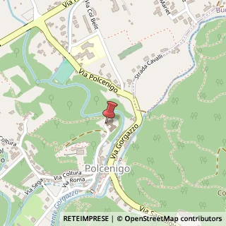 Mappa Via San Giacomo, ., 33070 Polcenigo, Pordenone (Friuli-Venezia Giulia)