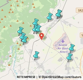 Mappa Via Pordenone, 33070 Budoia PN, Italia (3.9075)