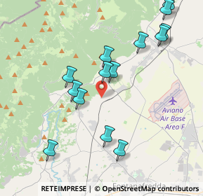 Mappa Via Rojal, 33070 Budoia PN, Italia (4.16143)