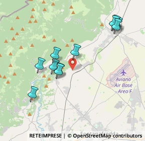 Mappa Via Rojal, 33070 Budoia PN, Italia (3.83727)