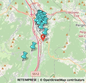 Mappa Via di Madonna Bianca, 38100 Trento TN, Italia (3.24824)