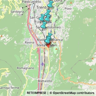 Mappa Via di Madonna Bianca, 38100 Trento TN, Italia (2.40818)