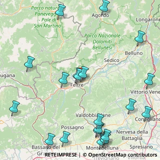 Mappa Via S. Liberale, 32032 Feltre BL, Italia (23.353)