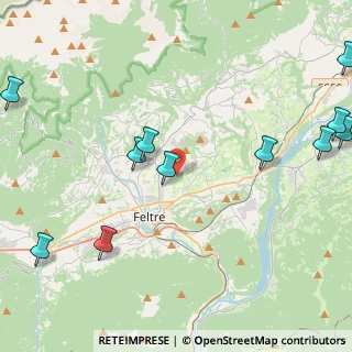 Mappa Via S. Liberale, 32032 Feltre BL, Italia (5.74273)