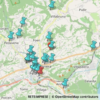 Mappa Via S. Liberale, 32032 Feltre BL, Italia (2.218)