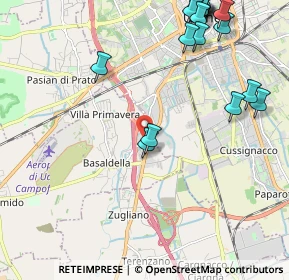 Mappa Via I Maggio, 33030 Campoformido UD (2.8375)