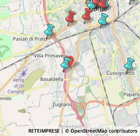 Mappa Via I Maggio, 33030 Campoformido UD (3.08938)