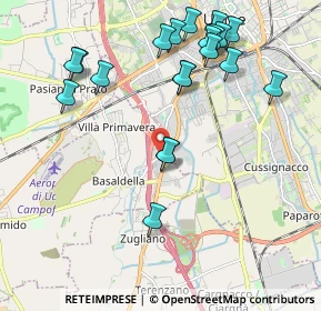 Mappa Via I Maggio, 33030 Campoformido UD (2.2205)