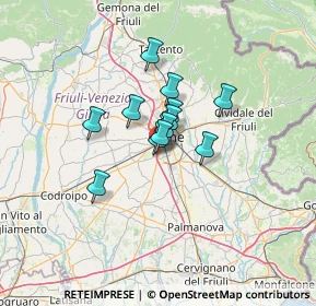 Mappa Via I Maggio, 33030 Campoformido UD (7.875)