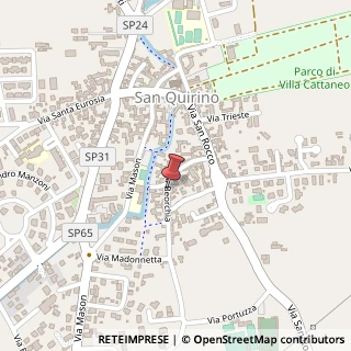Mappa Via Beorchia, 26, 33080 San Quirino, Pordenone (Friuli-Venezia Giulia)